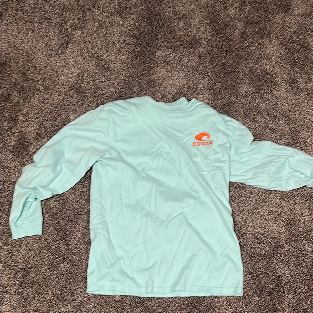 Costa Light Blue Long Sleeve Shirt